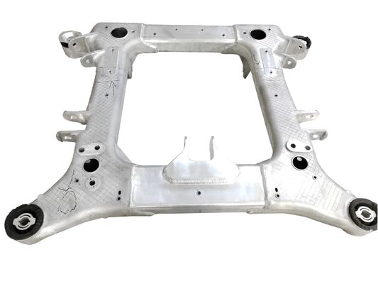 Aluminiumlegierung Niederdruckgussteile geschweißt und zusammengebaut Unterrahmen für EV-Chassis