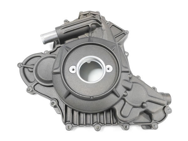 Aluminiumlegierung Druckgussteile Motorradmotor Primärantrieb Abdeckung Pulverbeschichtung