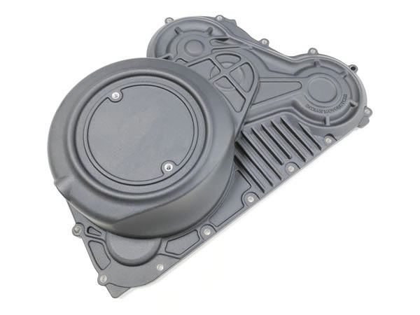 Aluminiumlegierung Druckgussteile Motorradmotor Primärantrieb Abdeckung Pulverbeschichtung