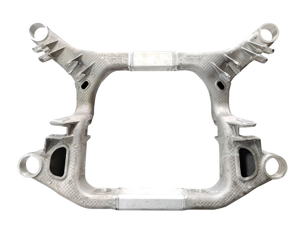 Aluminiumlegierung Niederdruckgussteile Schweißunterbau für EV-Chassis