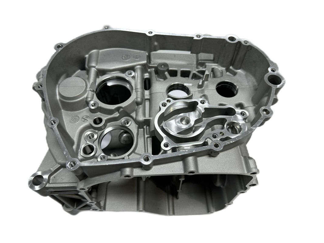 Aluminiumlegierung Druckgussteile Motorradmotor Kurbelkasten Zwillingszylinder