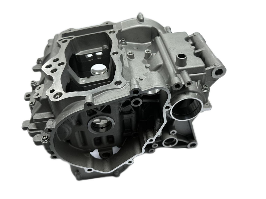 Aluminiumlegierung Druckgussteile Motorradmotor Kurbelkasten Zwillingszylinder