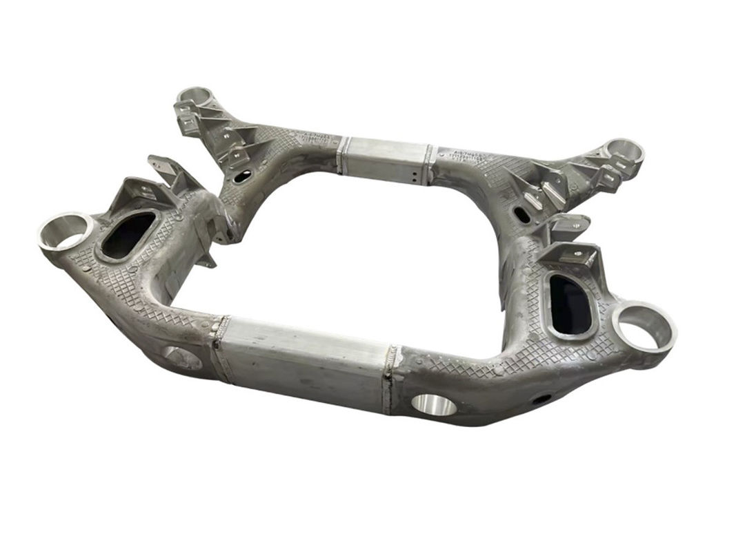 Aluminiumlegierung Niederdruckgussteile geschweißt und zusammengebaut Unterrahmen für EV-Chassis