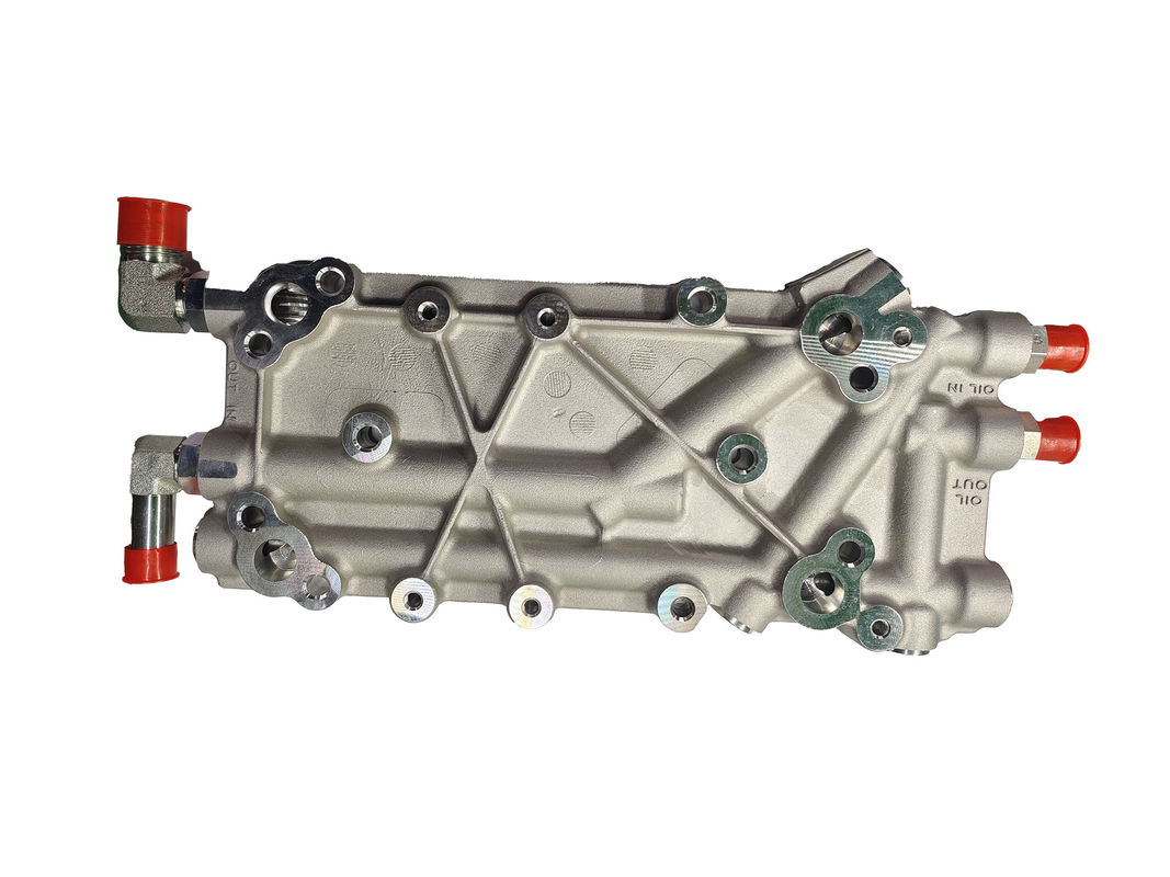 Aluminiumlegierung Permanent Mold Casting Präzisionsbearbeitung für LKW-Motorölkühler