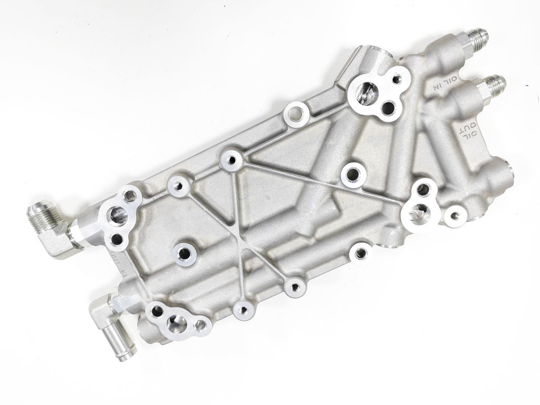 Aluminiumlegierung Permanent Mold Casting Präzisionsbearbeitung für LKW-Motorölkühler