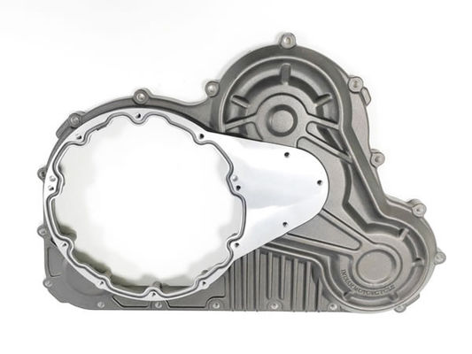 Aluminiumlegierung Druckgussteile Motorradmotor Primärantrieb Abdeckung Pulverbeschichtung
